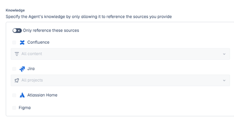 Atlassian AI providing information about VPNs, showing how it pulls data from specific Confluence pages as sources